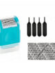 ConfidStamp 17mm Identity Protection Roller Stamp with 4 ink Refills